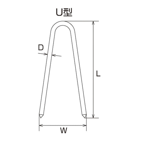 ロープ止め金具
