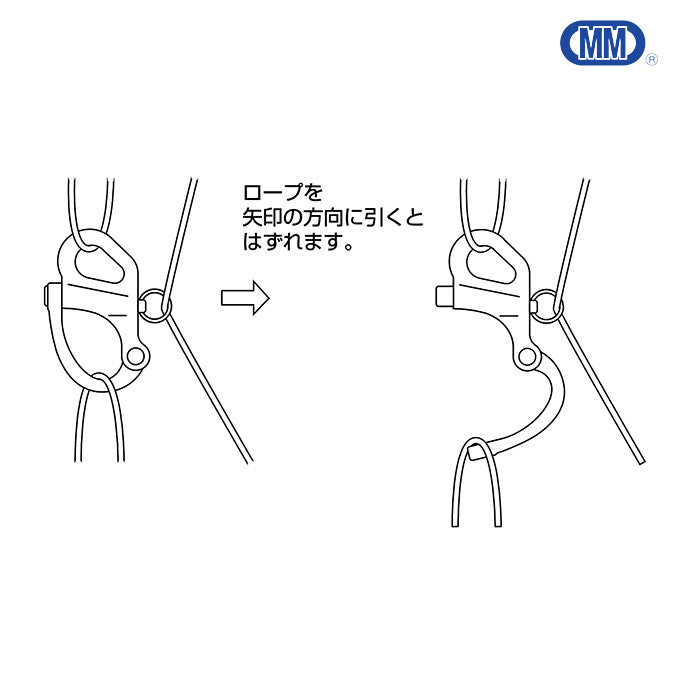 固定スナップシャックル